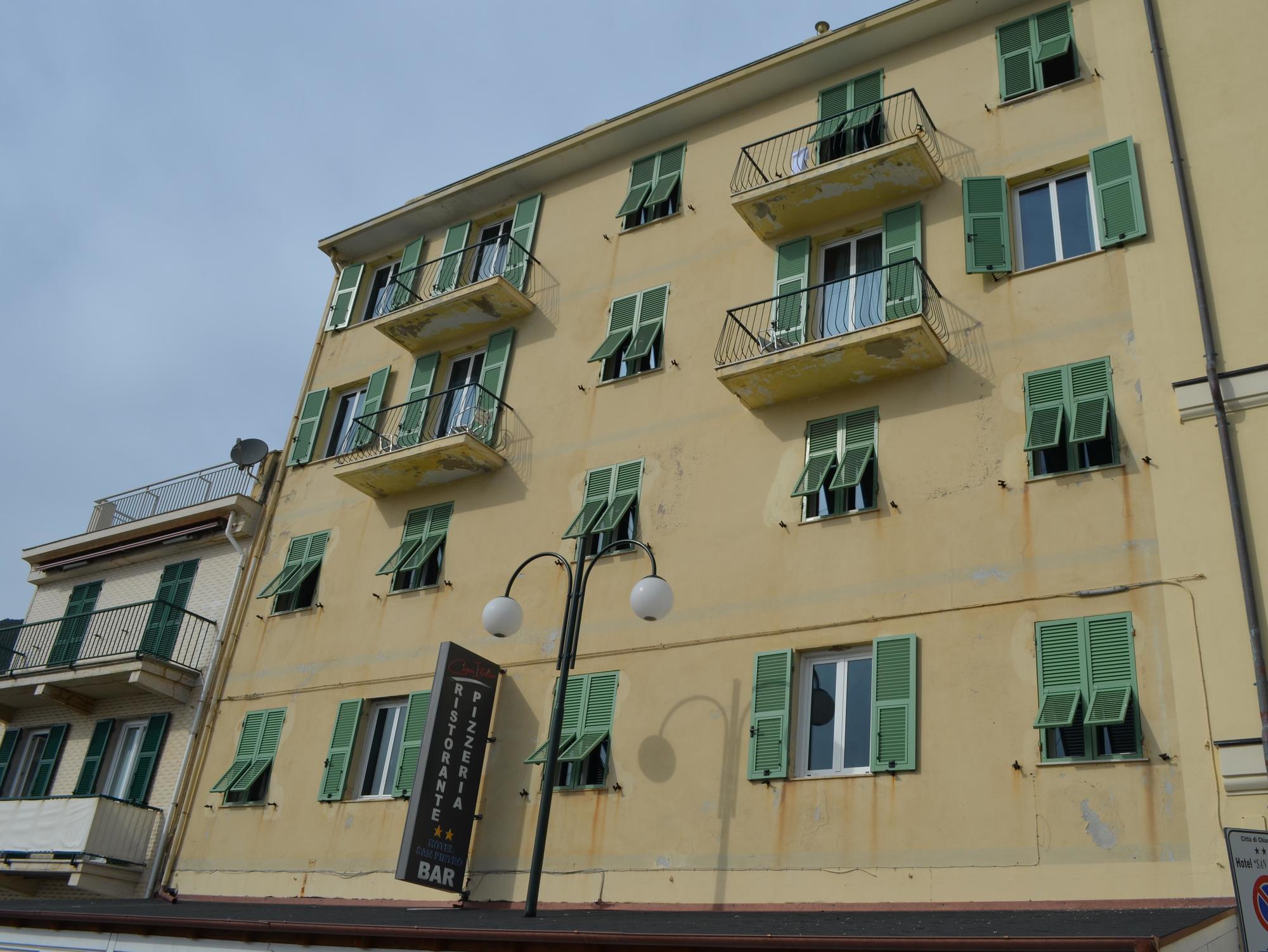 Hotel San Pietro Chiavari Exteriör bild